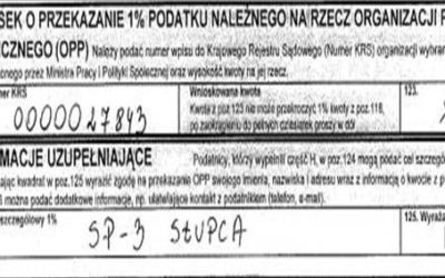 Pomoc dla szkoły – 1% podatku na rzecz szkoły