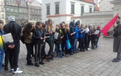 8a i 7d na wycieczce „Szlakiem Niepodległej”