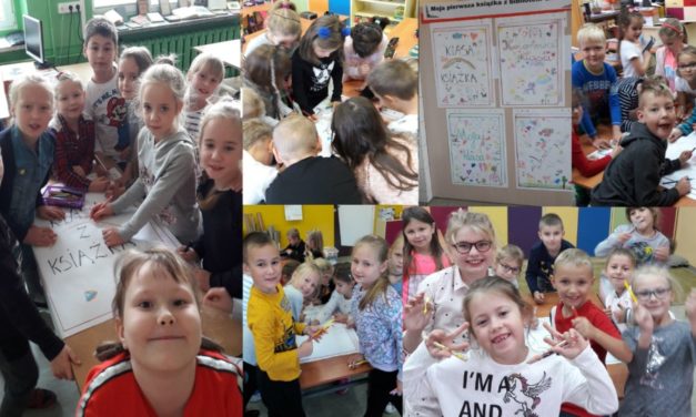 Akcja promująca czytelnictwo dla klas pierwszych – „Moja pierwsza książka z biblioteki szkolnej”