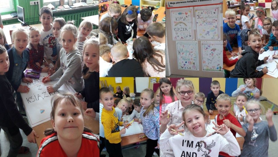 Akcja promująca czytelnictwo dla klas pierwszych – „Moja pierwsza książka z biblioteki szkolnej”