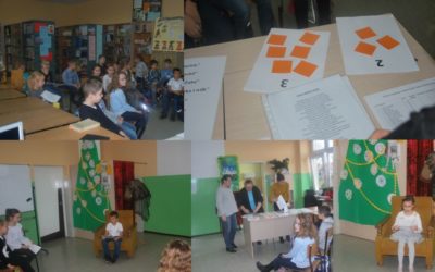Szkolny konkurs pięknego czytania bajek Adama Mickiewicza