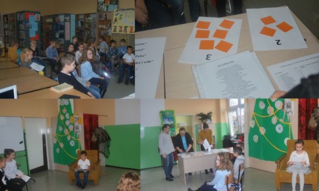 Szkolny konkurs pięknego czytania bajek Adama Mickiewicza