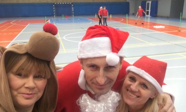 I Świąteczne Spotkanie Sportowców w klasach 1-3