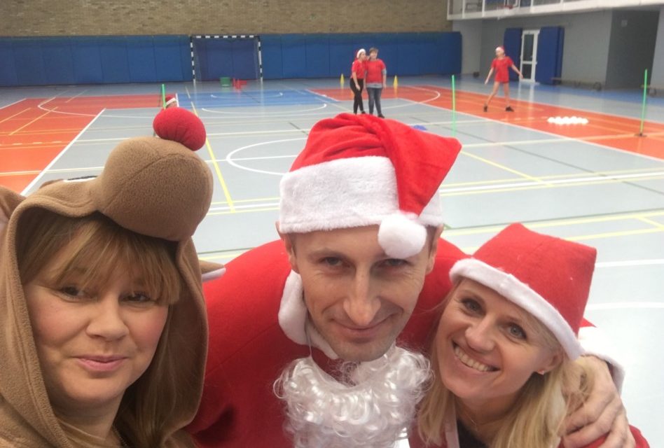 I Świąteczne Spotkanie Sportowców w klasach 1-3