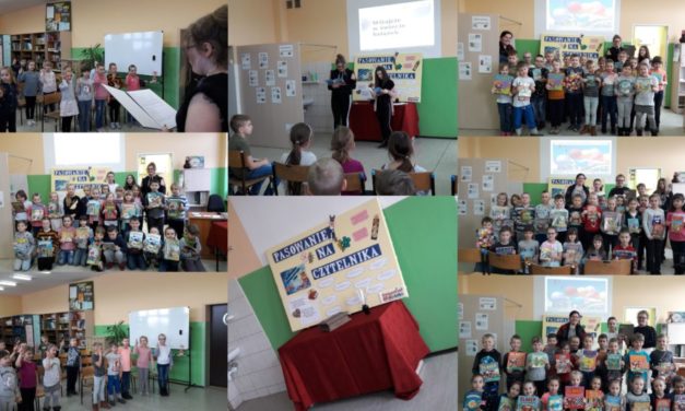 Najmłodsi przyjaciele biblioteki szkolnej