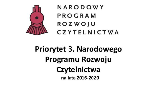 Sprawozdanie z działań podjętych w ramach Narodowego Programu Rozwoju Czytelnictwa