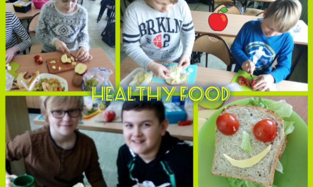 Wiosenna lekcja kulinarna w klasie V d i V f