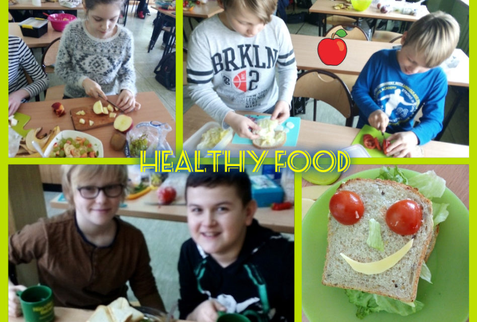 Wiosenna lekcja kulinarna w klasie V d i V f