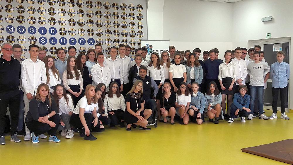 „Masz pasję – zwyciężasz!” – spotkanie z panem Mirosławem Chudym