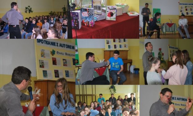 Spotkanie autorskie w naszej szkole