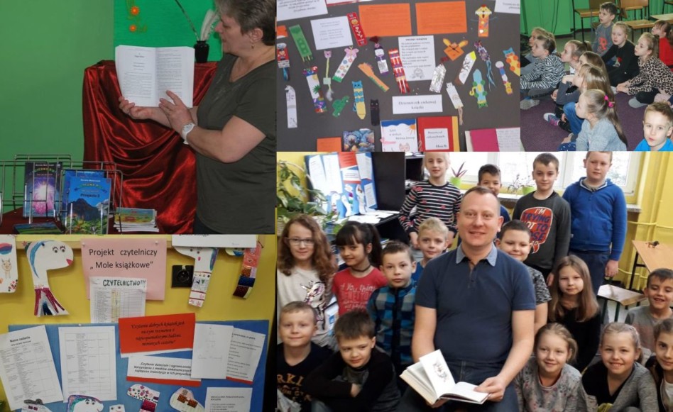 Projekt „Mole książkowe” dla klas 1-3
