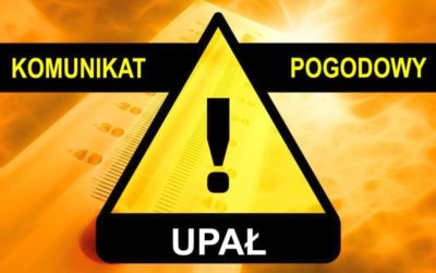 Upał na&nbsp;dworze – lekcje skrócone również we&nbsp;wtorek 18 VI 2019r.