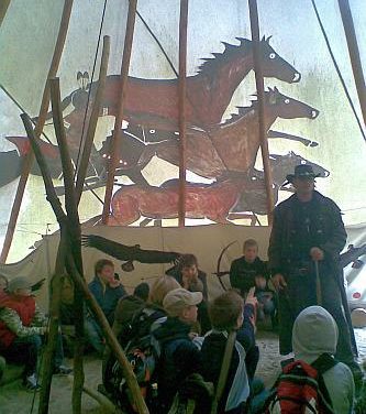 Wycieczka V c do wioski indiańskiej