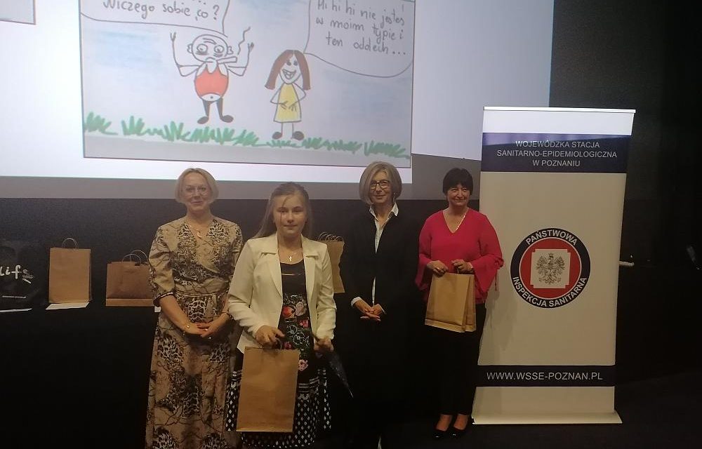 Laureatka konkursu „Palić, nie palić – oto jest pytanie?” – Zuzanna Kujawa Vb