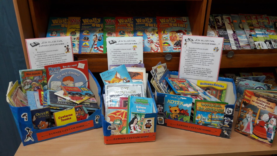 „… ZAWSZE CZYTAM SOBIE …”