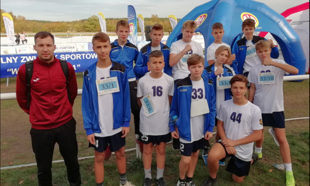 Udział reprezentacji z SP3 w Wojewódzkim  Finał Biegów Przełajowych