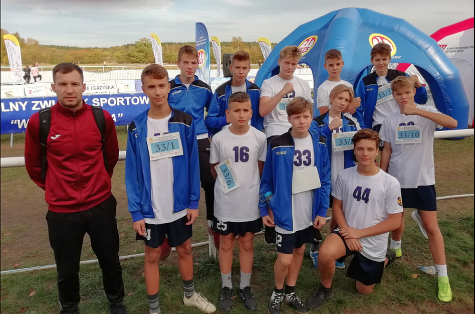 Udział reprezentacji z SP3 w Wojewódzkim  Finał Biegów Przełajowych