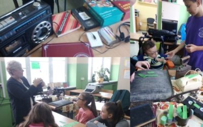 Lekcja angielskiego w bibliotece: Blast from the past, czyli powrót do przeszłości.