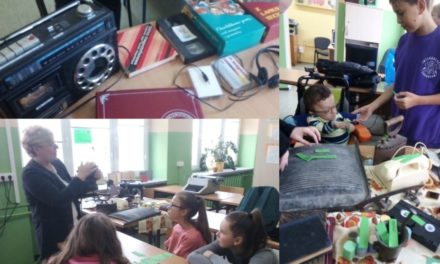 Lekcja angielskiego w bibliotece: Blast from the past, czyli powrót do przeszłości.