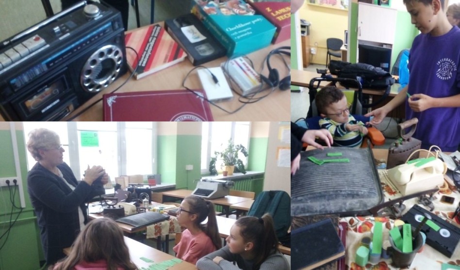 Lekcja angielskiego w bibliotece: Blast from the past, czyli powrót do przeszłości.