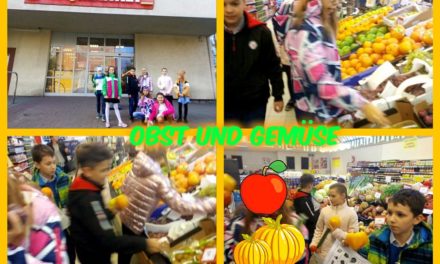 Warzywno-owocowy zawrót głowy, czyli zajęcia niemieckiego w sklepie: Twój Market.