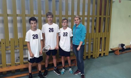 Brązowi medaliści rejonu w badmintonie