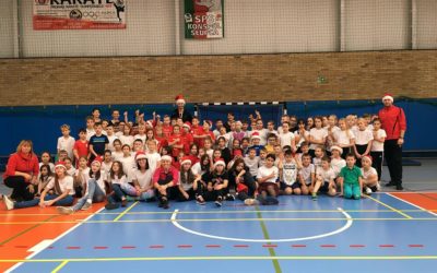 II Świąteczne Spotkania Sportowców w klasach I-III