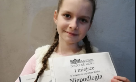Uczennica naszej szkoły triumfuje w Warszawie