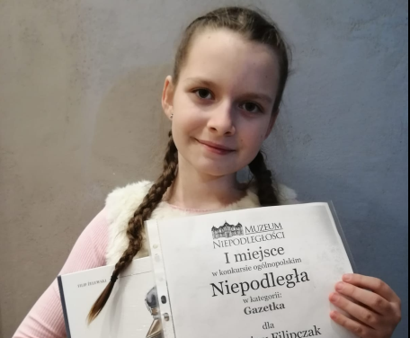 Uczennica naszej szkoły triumfuje w Warszawie