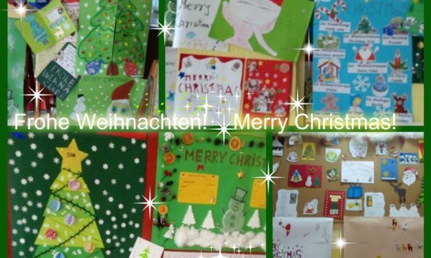 Merry Christmas! Frohe Weihnachten! Wesołych Świąt!