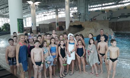 Niecodzienna lekcja wf klas sportowych