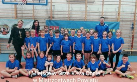 Turniej w dwa ognie – I miejsce w powiecie