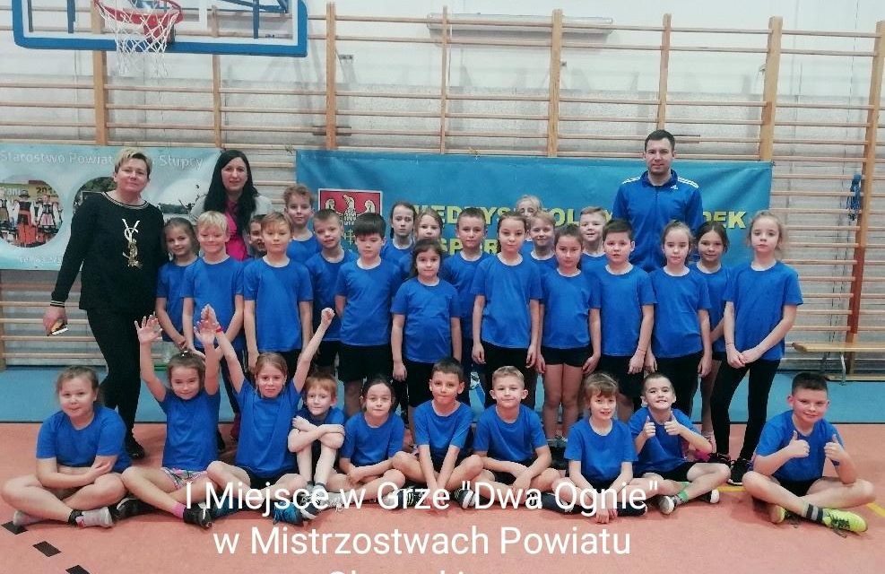 Turniej w dwa ognie – I miejsce w powiecie