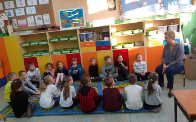 Spotkanie z pediatrą w klasie 1a