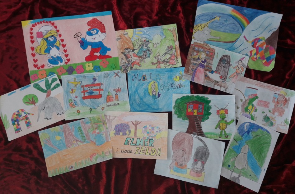 Biblioteczny konkurs plastyczny dla pierwszoklasistów