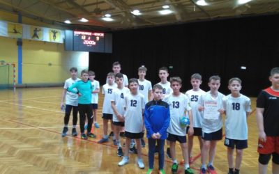 Nasza reprezentacja wicemistrzem rejonu w piłce ręcznej chłopców