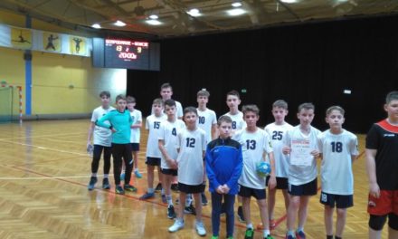 Nasza reprezentacja wicemistrzem rejonu w piłce ręcznej chłopców