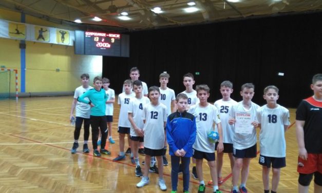Nasza reprezentacja wicemistrzem rejonu w piłce ręcznej chłopców