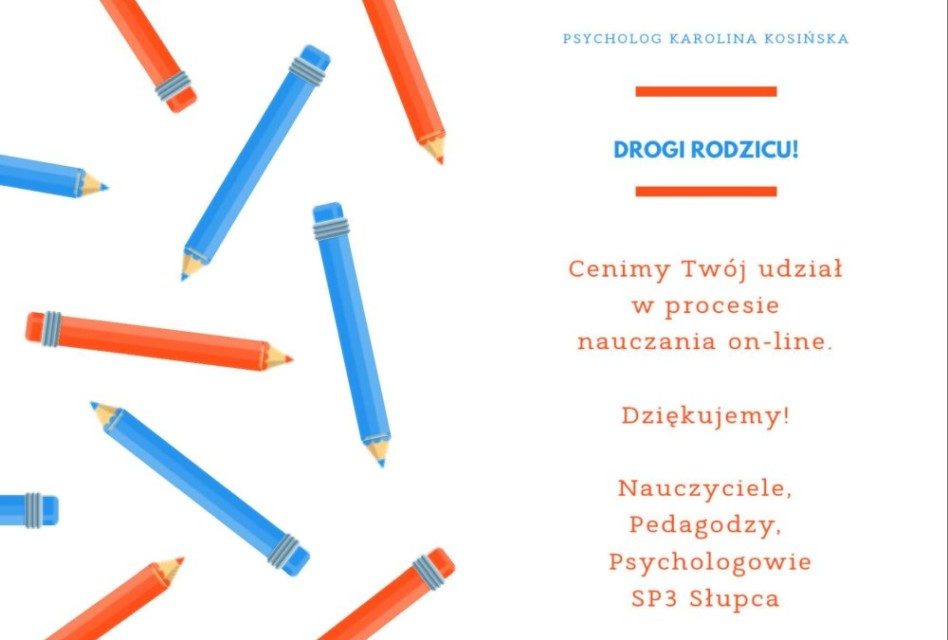 Podziękowania dla Rodziców