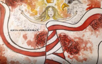 Samorząd Uczniowski klas 4-8 zorganizował Szkolny Konkurs Patriotyczny on-line