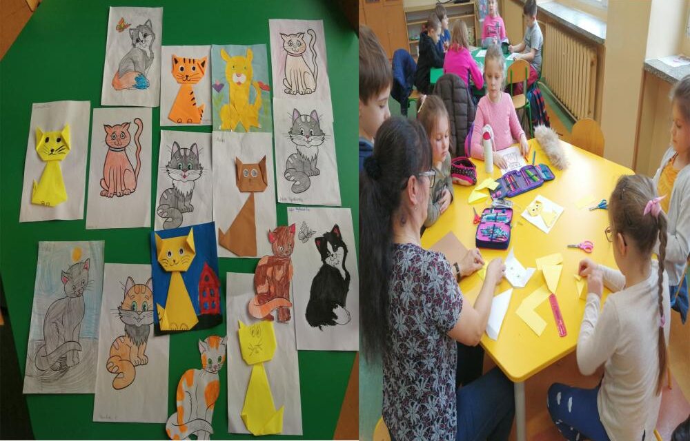 Świetlica świętuje Dzień Kota