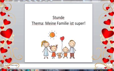 Meine Familie ist super!