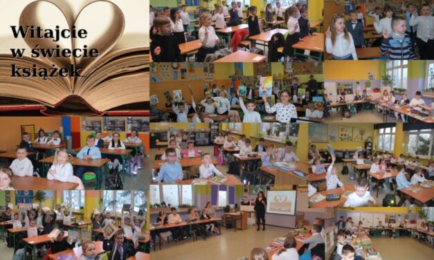 Najmłodsi przyjaciele biblioteki szkolnej