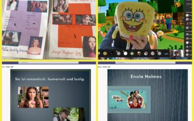 W świecie kreskówek i filmu, czyli bajkowe lekcje niemieckiego w klasie 4e