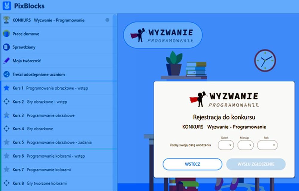 Dawid finalistą ogólnopolskiego konkursu programistycznego