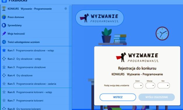 Dawid finalistą ogólnopolskiego konkursu programistycznego
