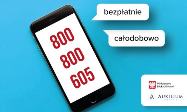 Bezpłatna infolinia dla dzieci, młodzieży, rodziców i opiekunów oraz nauczycieli