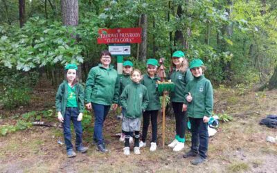 3 Gromada Zuchowa „Leśne Ludki” Na&nbsp;XXIV Złazie Hufca Zhp Konin  „Na Bursztynowym Szlaku”