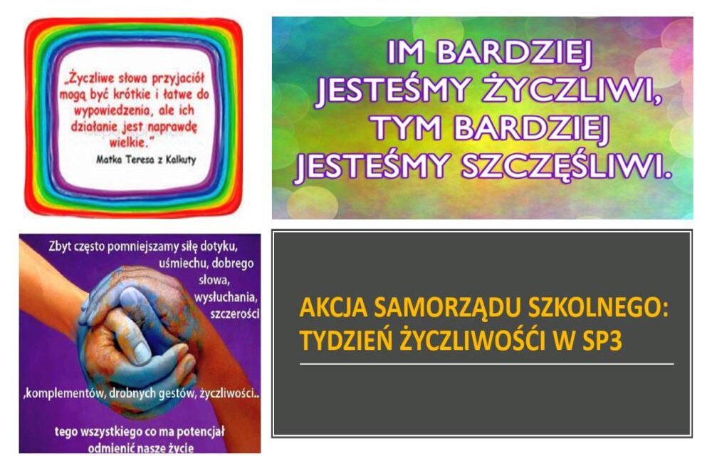 21 listopada Światowy Dzień Życzliwości