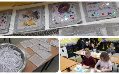 Papier czerpany – projekt edukacyjny EKO- ŚWIAT